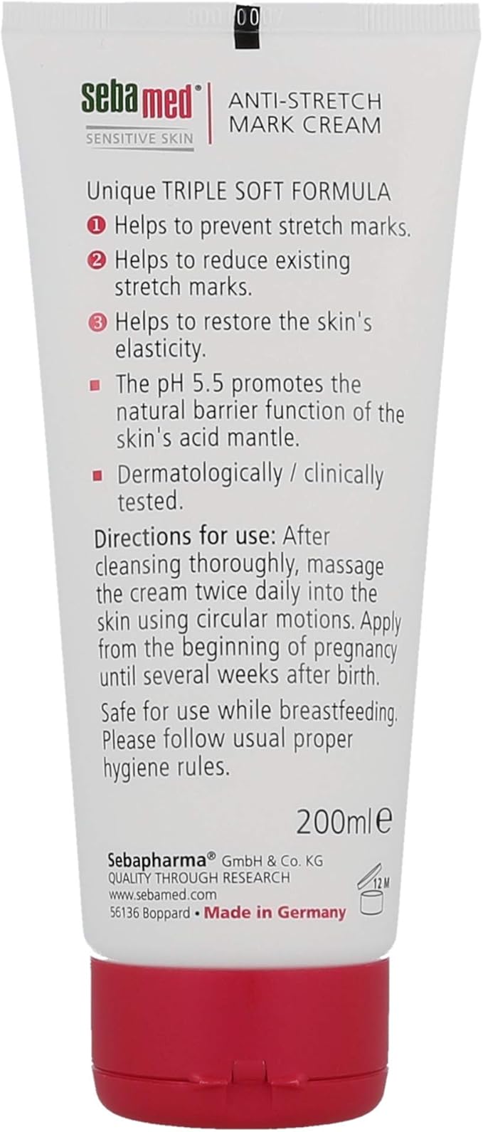 Sebamed Anti-Stretch Mark Cream Stretch Mark Cream - for Pregnancy Stretch Mark & Prevention Oil - Stretch Mark Removal Cream for Pregnant Women, Mothers - Safe for All Ages & Skin Types-VivaGrace Women