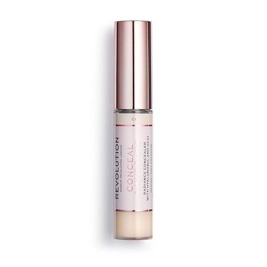 Revolution Conceal & Hydrate Concealer (C1)-VivaGrace Women