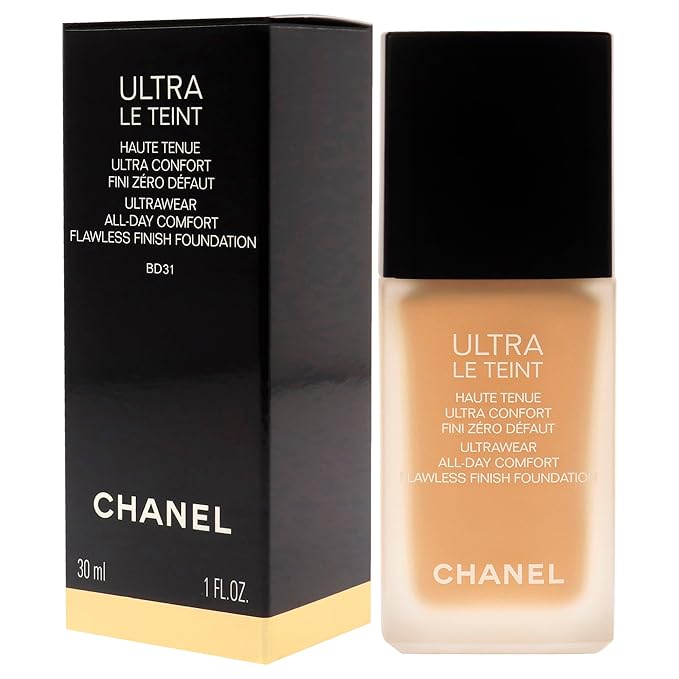 CHANEL Ultra Le Teint Ultrawear Flawless Foundation - BD31 Medium Golden for Women - 1 oz Foundation-VivaGrace Women