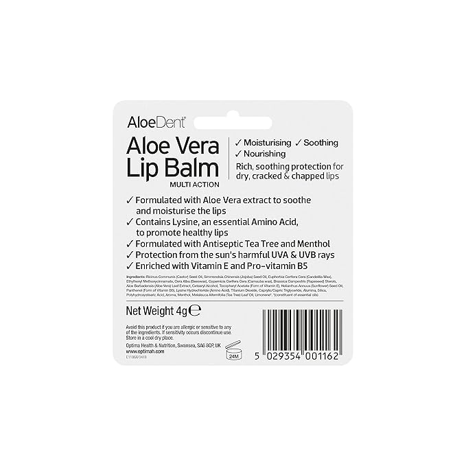 Aloe Vera Sun Protect Lip Balm, 4 g-VivaGrace Women