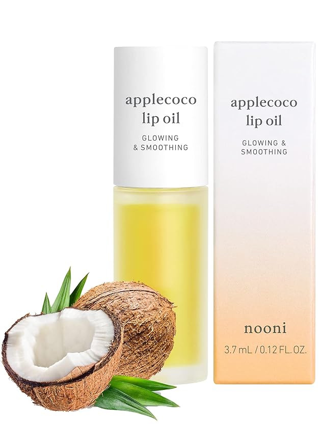 NOONI Korean Hydrating Lip Oil Applepeony + Applecoco Bundle-VivaGrace Women