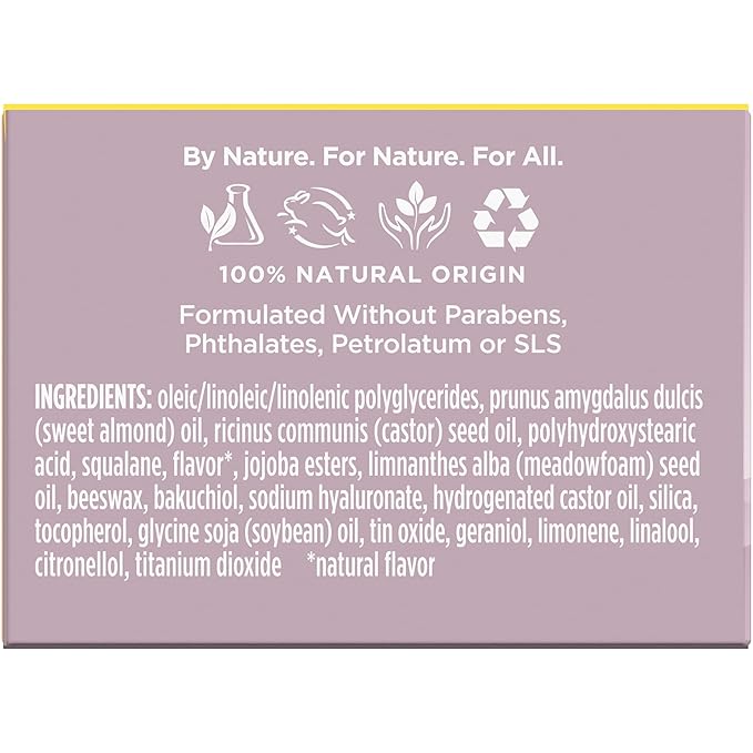 Burt’s Bees Lavender Vanilla Lip Sleeping Mask, With Hyaluronic Acid and Squalane Moisturizer To Instantly Hydrate Lips, Overnight Lip Mask, Lip Treatment, 0.45 oz.-VivaGrace Women