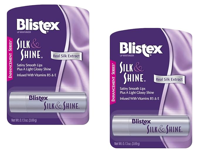 Blistex Silk & Shine Lip Moisturizer 0.13 oz Pack of 2-VivaGrace Women