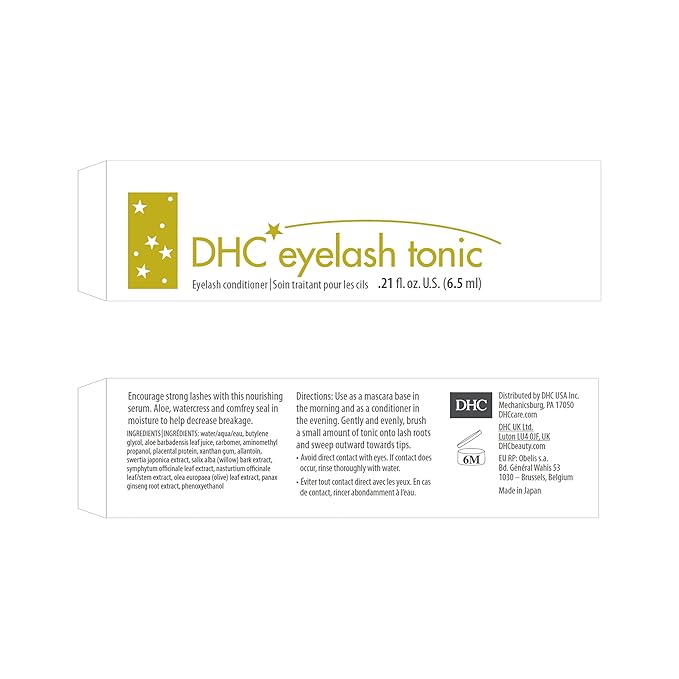 DHC Lip Cream 0.05 oz. Net wt. and Eyelash Tonic 0.21 Fl Oz.-VivaGrace Women