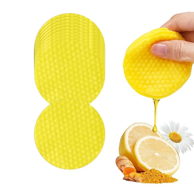 40 PCS Turmeric Kojic Acid Cleansing Pads,Turmeric and Kojic Acid Face Pads,Turmeric Kojic Acid Pads for Face-VivaGrace Women