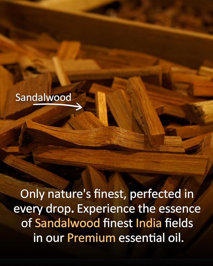 Pure Sandalwood Essential Oil, 100% Pure Natural Sandalwood Essential Oil, Premium Grade Essential Oils for Diffusers for Home, Skin, Care Massage, Soap Making, Aromatherapy, 4 Fl Oz | 120ml-VivaGrace Women
