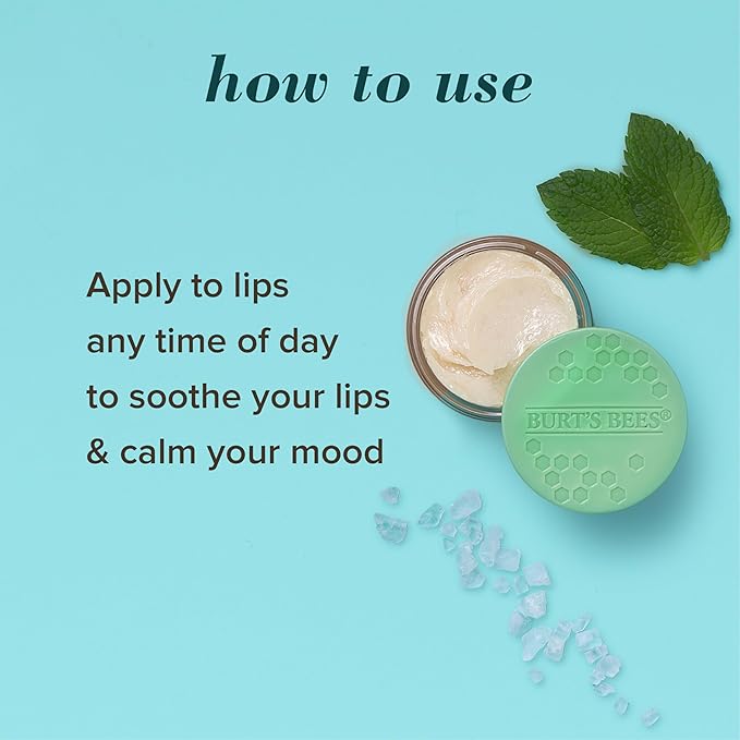 Burt's Bees Lip Mask Set- Overnight Intensive Treatment Revives & Nourishes for All Day Hydration, College Back to School Dorm Essentials, Passion Fruit & Chamomile, Sweet Mint & Lemon Sorbet-VivaGrace Women