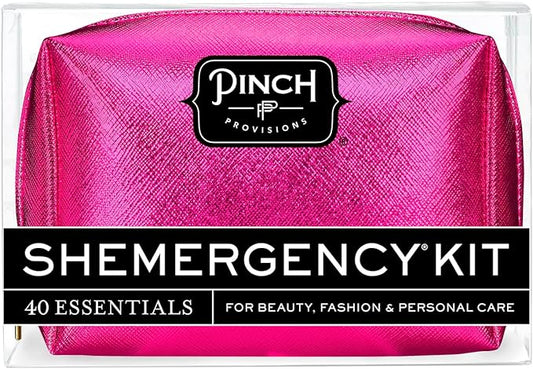 Pinch Provisions Shemergency Kit for Her, 40 Emergency Essential Items, Compact, Multi-Functional Pouch, Gift for Women, Birthday, Bachelorette Parties, and More!-VivaGrace Women