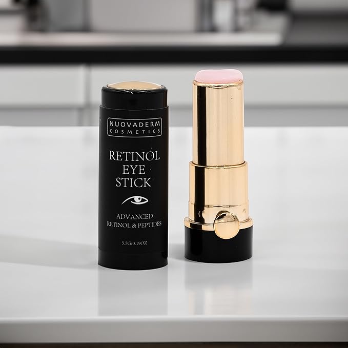 Advanced Retinol Eye Stick Balm - Hydrating Under Eye Stick Brightening Eye Cream with Peptides for Fine Lines, Wrinkles, Dark Circles & Puffiness - Unscented Anti Aging Eye Cream for Women & Men-VivaGrace Women
