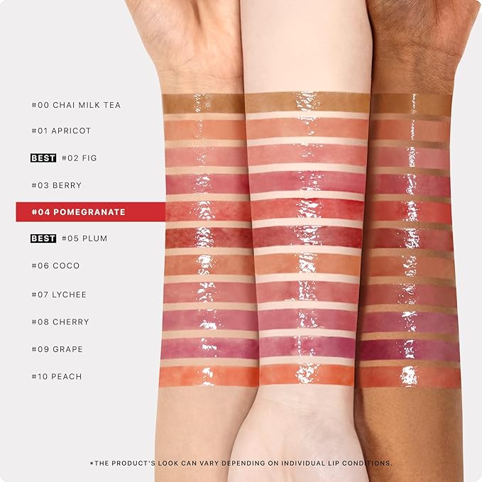 Nature Republic HONEY MELTING LIP (04 POMEGRANATE) SOFT LIP STICK, Hydrating Gloss, Moisturizing balms, Sheer tint, Shine & Glowy Finish, korean make up-VivaGrace Women