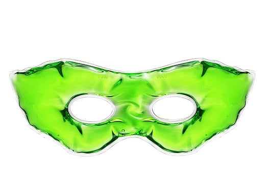 Gel Eye Mask for Puffiness and Dark Circles - Cooling Eye Masks for After Surgery and Headache/Stress Relief - Multiple Colors Available - Green-VivaGrace Women
