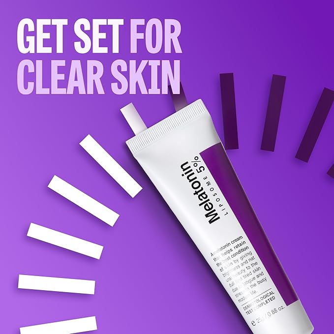Time Return Melatonin Cream | Face Brightening Cream & Face Moisturizer for Dry Skin | Relaxing Face Cream for Women & Men | Melatonin Face Cream for Resilient Skin, 0.88 oz-VivaGrace Women
