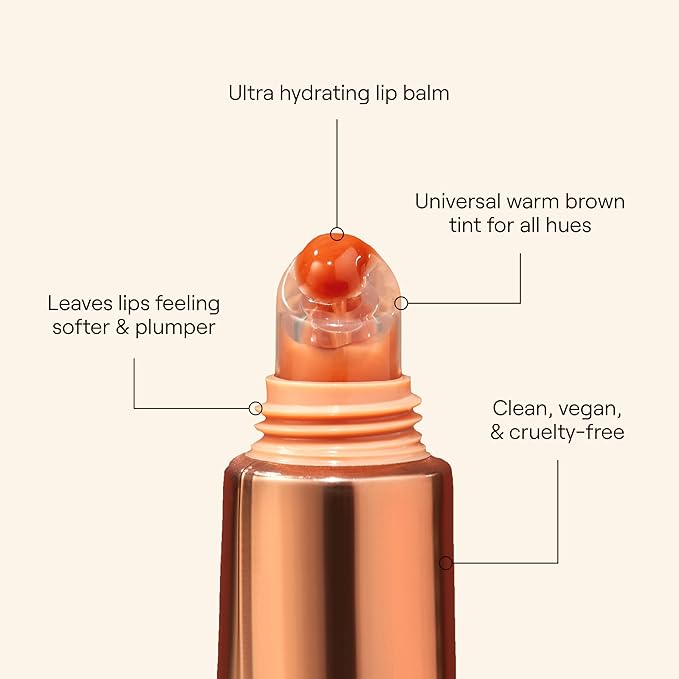 Live Tinted Unity Balm – Ultra-Hydrating Lip Balm with Shea Butter, Hyaluronic Acid & Vitamin E – Universal Warm Tint-VivaGrace Women