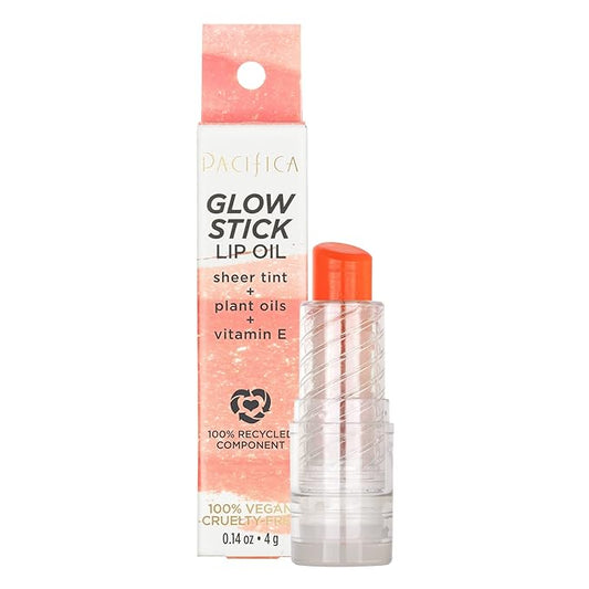Pacifica Glow Stick Lip Oil - Pale Sunset Women 0.14 oz-VivaGrace Women