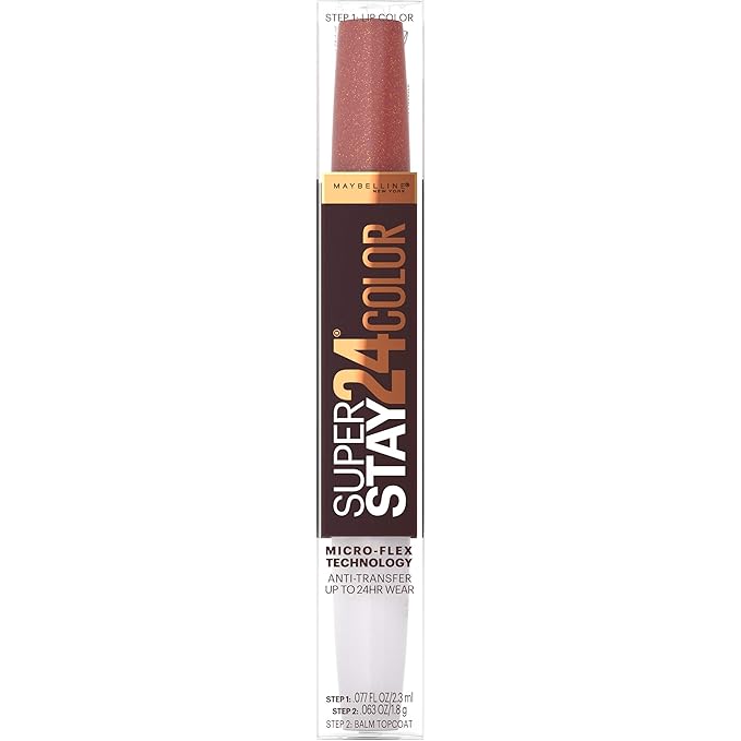 Maybelline SuperStay 24, 2-Step Liquid Lipstick, Coffee Edition, Mocha Chocolatte