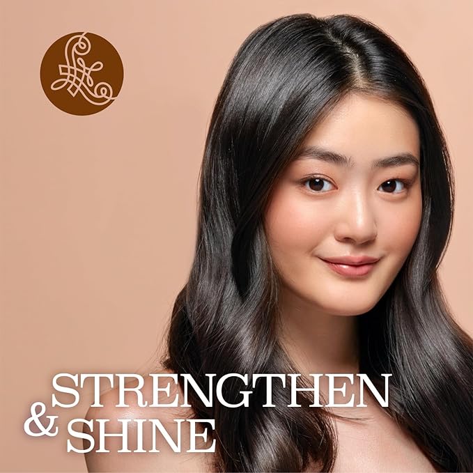 Luseta Rice Water Shampoo and conditioner Set Strengthening & Nourishing Revitalizes Shine for All Hair Types Hydrating & Frizz Control for Women and Men 16.9oz*2-VivaGrace Women