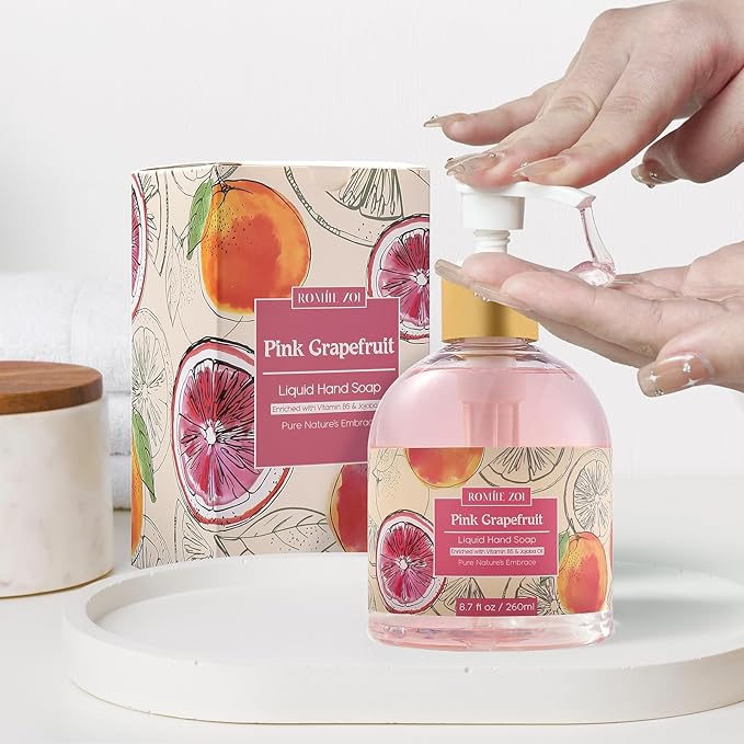Liquid Hand Soap with Gift Box - Grapefruit - 260ml/ 8.7 fl.oz