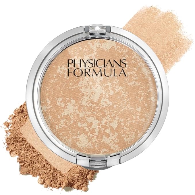 Physicians Formula Mineral Wear Talc-Free Face Powder, Light Coverage Mineral Makeup for Sensitive Skin – Buff Beige-VivaGrace Women
