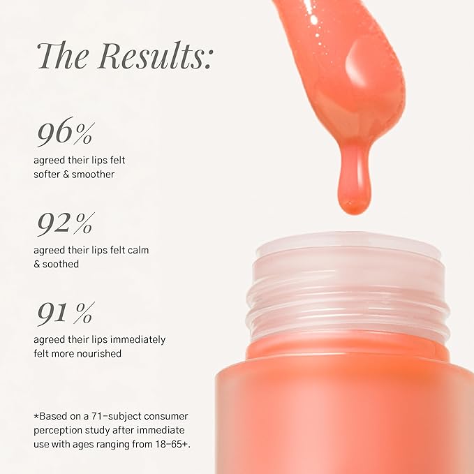 Karuna Skin - Tinted Lip Oil, Soothing & Moisturizing Lip Products with Peptides, Antioxidants, Hydrating Flattering Vegan Lip Tint, Pause, 4.8 mL/0.16 fl. oz-VivaGrace Women