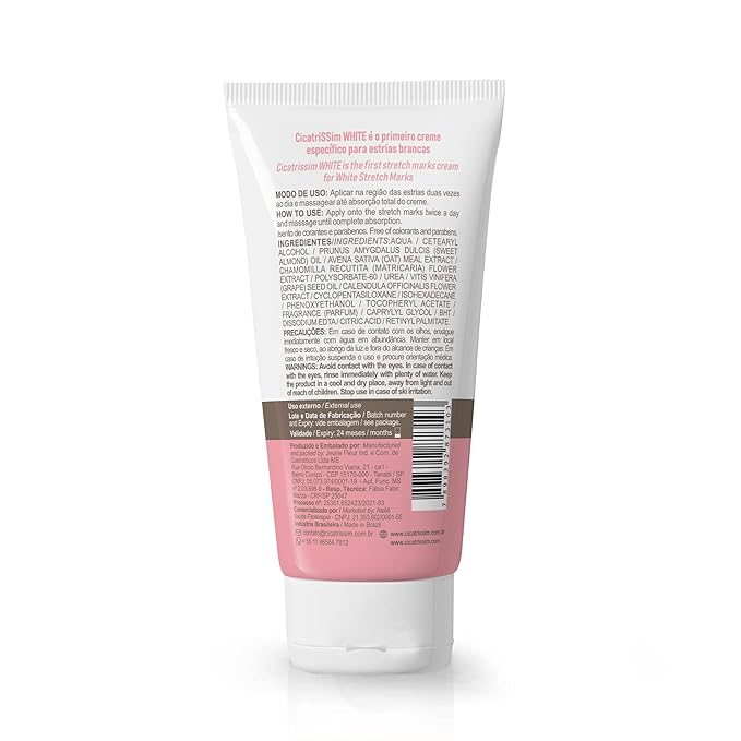 Cicatrissim White Stretch Mark Fade and Removal Cream - Innovative Formula With Pure and Powerful Natural Ingredients From Brazilian Flora - For All Skin Types.-VivaGrace Women
