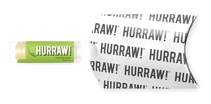 Hurraw! Mint Lip Balm: Organic, Certified Vegan, Cruelty and Gluten Free. Non-GMO, 100% Natural Ingredients. Bee, Shea, Soy and Palm Free. Made in USA-VivaGrace Women