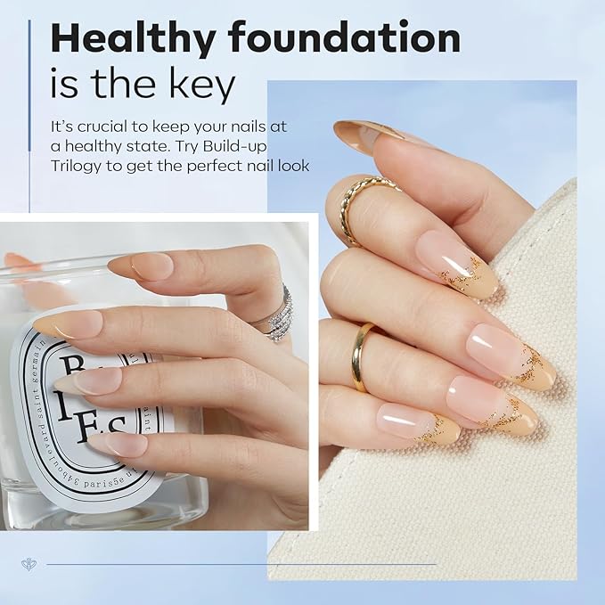 modelones Nail Dehydrator and Primer & Builder Nail Gel, 3Pcs Prep Dehydrate & Bond Primer Clear Gel Builder Polish Base Coat for Strengthener Apex Building, LED Lamp Cured 10ml Home DIY Salon-VivaGrace Women