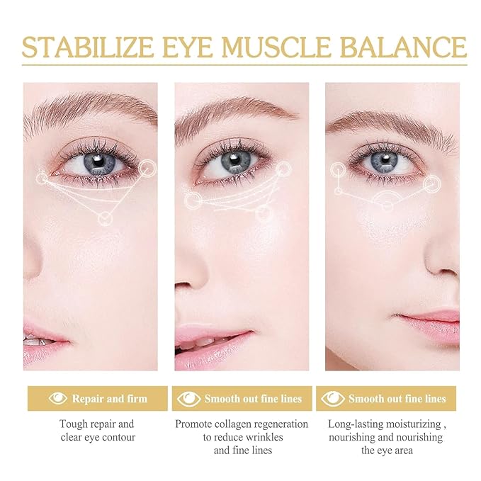 24K Collagen Eye Mask 60 Pcs Moisturzing Eye Pads for Puffy Eyes, Dark Circles, Under Eye Bags, Anti-Wrinkle, Moisturizing, Eye Skin Care Fast Absorption Eye Patches Gel for Women Man-VivaGrace Women