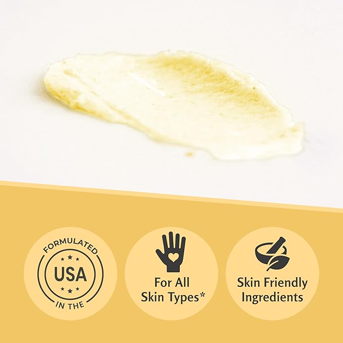 Exfoliating Turmeric Scrub and Skin Exfoliator with Collagen and Coconut Oil, Gently Exfoliates Face, Body, Hands, and Feet, Moisturizing Skincare, 16 oz by M3 Naturals-VivaGrace Women