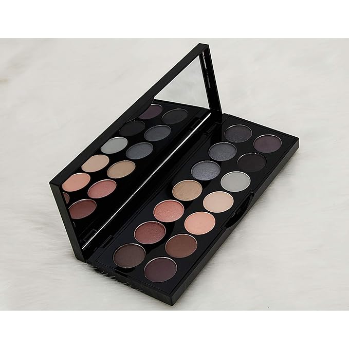 Rose Gold Bownot 14pcs Makeup Gift Set Kit Palette Train Case Eyeshadow With Mirror - Vmp1417-VivaGrace Women
