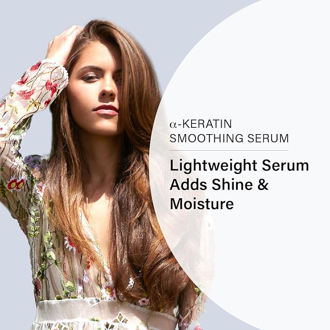 Peter Coppola a-Keratin Smoothing Serum - Lightweight Serum Adds Shine & Moisture To Frizzy And Damaged Hair - Hair Repair Serum With Argan Oil Conditions & Hydrates Frizz & Split Ends 1.69 oz-VivaGrace Women