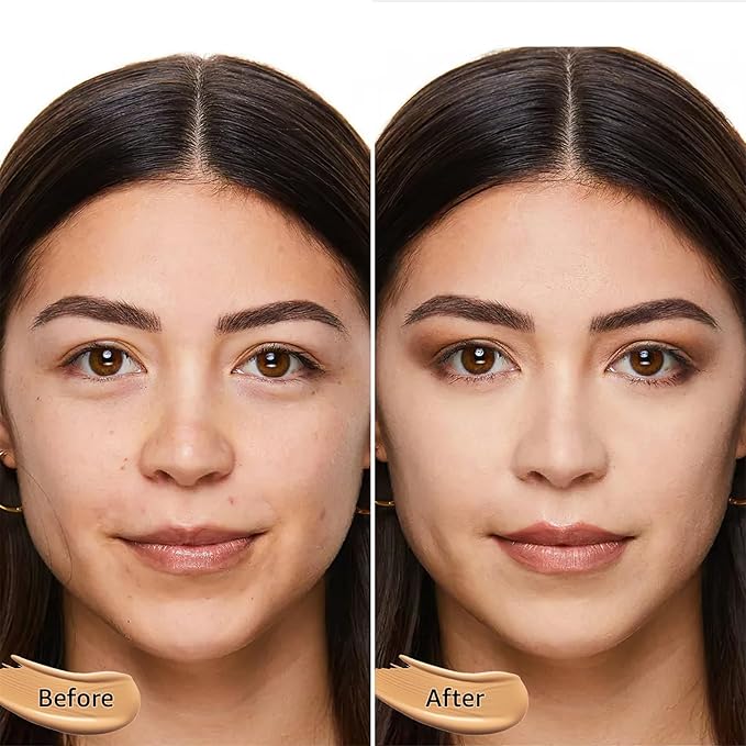 Mushroom Head Air Cushion CC Cream - Oil Control & Moisturizing Concealer Makeup Base, Brighten Long - Lasting Even Color Correcting Concealer Full Coverage for All Skin Types (Natural)-VivaGrace Women