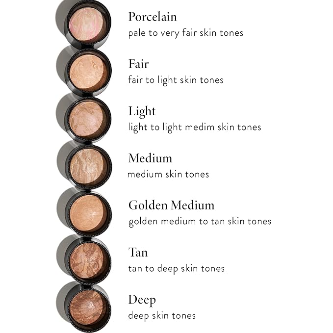 LAURA GELLER NEW YORK Award-Winning Baked Balance-n-Brighten To Go Color Correcting Powder Foundation - Fair - Buildable Light to Medium Coverage - Demi-Matte Natural Finish-VivaGrace Women