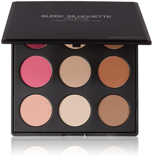 Coastal Scents Sleek Silhouette Palette, 7.17 Ounce-VivaGrace Women