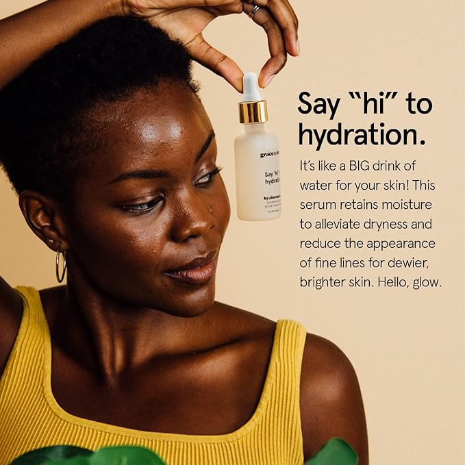 grace & stella Award Winning Hyaluronic Acid Serum (10ml/0.34 fl oz) Hyaluronic Acid Serum for Face - Acido Hialuronico Face Serums for Women - Hydrating, Remove Fine Lines, Wrinkles - Anti Aging-VivaGrace Women