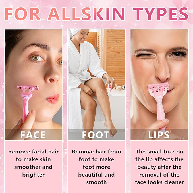 Hair Identifier Spray for Face Shaving,Moisturizing and Skin Care Dermaplaner Spray, Glow Reveal Face Spray for Face Dermaplaning, Peach Fuzz Remover for Women Face (1pc)-VivaGrace Women