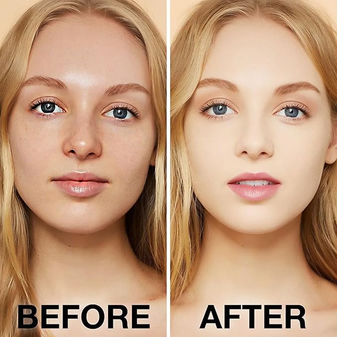 CC Color Correcting Full Coverage Cream SPF 50, CC Cream Foundation, Cover Blemish, Correcting Uneven Skin Tone, Oil Control, Lightweight Waterproof Long Lasting Hydrating CC Cream (Ivory)-VivaGrace Women