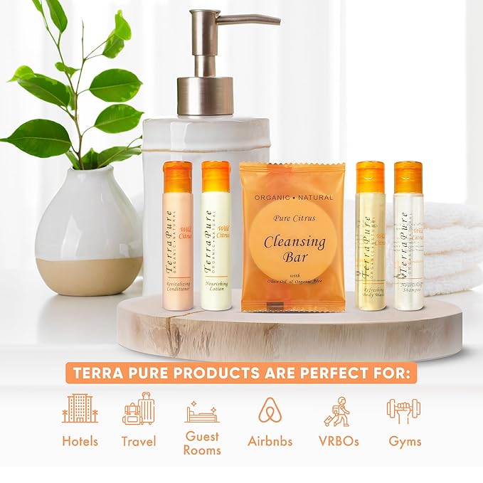 Terra Pure Wild Citrus | 1-Shoppe All-in-Kit | Sample Set (5 pcs)-VivaGrace Women