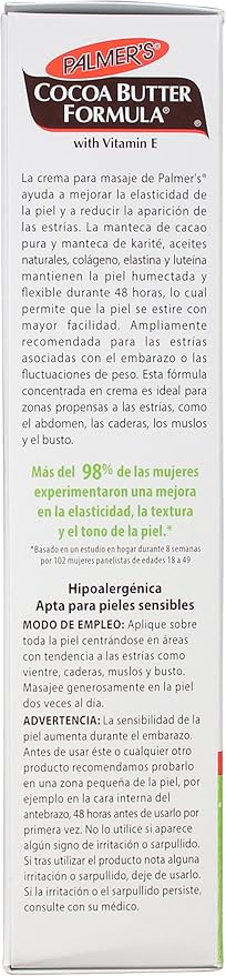 Palmer's Cocoa Butter Formula Massage Cream for Stretch Marks and Pregnancy Skin Care, 4.4 Ounces (Pack of 6)-VivaGrace Women