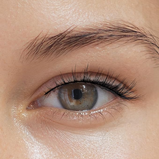 Natural Lashes Wispy Eyelashes Natural Look Short Lashes Pack 12mm Eyelashes C Curl False Lashes Thinner Band 3D Volume Fake Eyelashes 7 Pair Siligli-VivaGrace Women