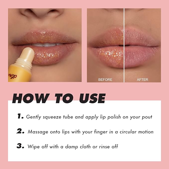 Lime Crime Golden Wet Cherry Lip Scrub - Moisturizing and Hydrating Ingredients Gently Exfoliates & Buffs Away Dead Skin - Coconut Oil & Vitamin E Helps Repair Dry, Chapped and Cracked Lips - Vegan-VivaGrace Women