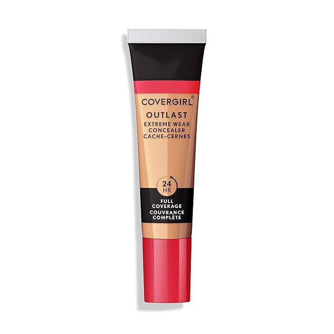 COVERGIRL Outlast Extreme Wear Concealer, Natural Beige 840 (Pack of 2)-VivaGrace Women