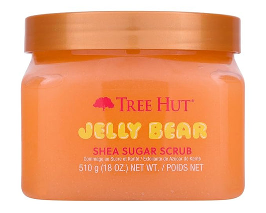 Tree Hut Jelly Bear Shea Sugar Scrub | Exfoliating Body Scrub Removes Dead, Dry Skin for a Soft & Hydrated Feel | Nourishing Essential Body Care | 18 fl oz.-VivaGrace Women
