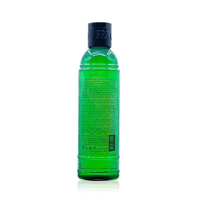 SPA CEYLON Aloe Vera Watergrass Gentle Hair Cleanser | Treat and Strengthen Hair | Sulfate-Free Hair Care | Ideal for Thin Weak or Fragile Hair-VivaGrace Women