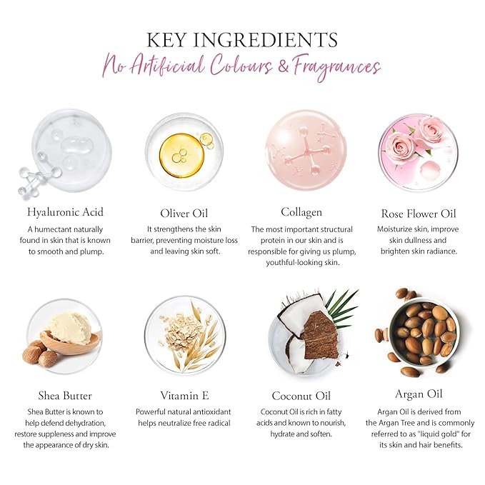 Mother's Day Gift, Spa Gifts 28pcs Rose Facial Skin Care Set for Women, Face Cream, Bath Oil, Serum, Shower Accessories - Bath and Body & Facial Kit - Birthday, Christmas, Valentine's, Bridal Shower-VivaGrace Women