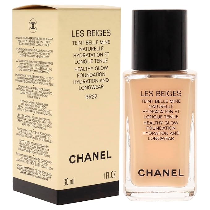 Les Beiges Healthy Glow Foundation - BR22 by Chanel for Women - 1 oz Foundation-VivaGrace Women