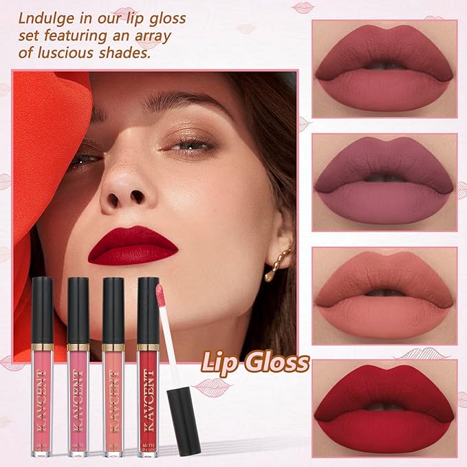 Makeup Kit Makeup Sets for Teens Makeup kits for Women Teenagers Make up Eyeshadow Palette Foundation Concealer Lipgloss Loose Powder Makeup Kit for Women Full Kit-VivaGrace Women