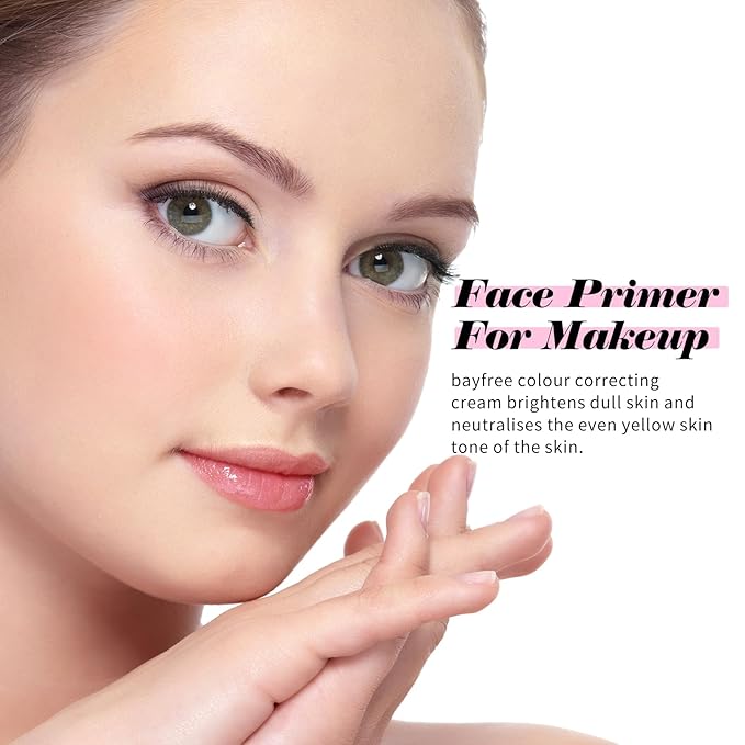 Color Correcting Cream Tinted Moisturizer, Makeup Primer for A Brightening Complexion, Formulated with Centella Asiatica and Vitamin E-VivaGrace Women