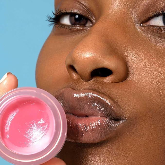 Sweet Lips in Just Juicy Overnight Lip Mask & Balm, Hydrating Lip Mask & Balm Infused with Nourishing Jojoba Oil & Shea Butter to Hydrate, Condition & Repair Dry Lips-VivaGrace Women