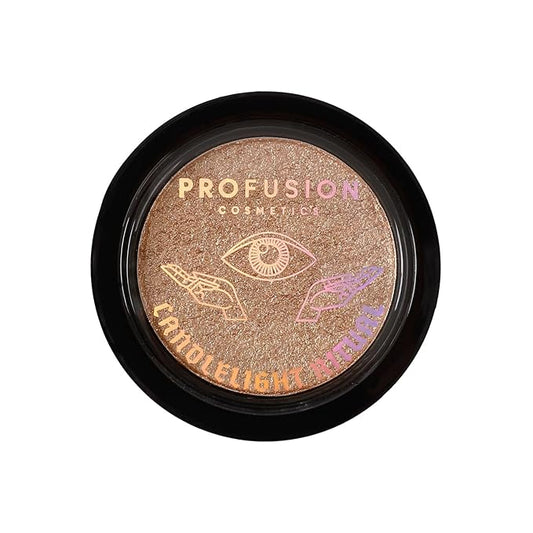 Profusion Cosmetics Candlelight Ritual Highlighter, Unleash Your Inner Glow and Illuminate Your Look with Premium Cream to Powder Beauty Tool for Effortless Glamour-VivaGrace Women