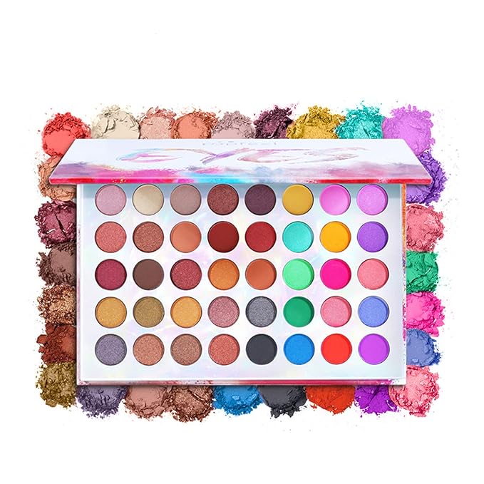 All-in-one Makeup Set Holiday Gift | Full Makeup Kit for Women Essential Starter Bundle Include Eyeshadow Palette Lipstick Blush Cream Concealer Face Powder Eyeliner Mascara Lipgloss Brush-VivaGrace Women